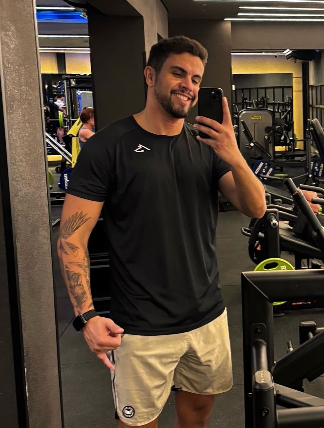 João na academia
